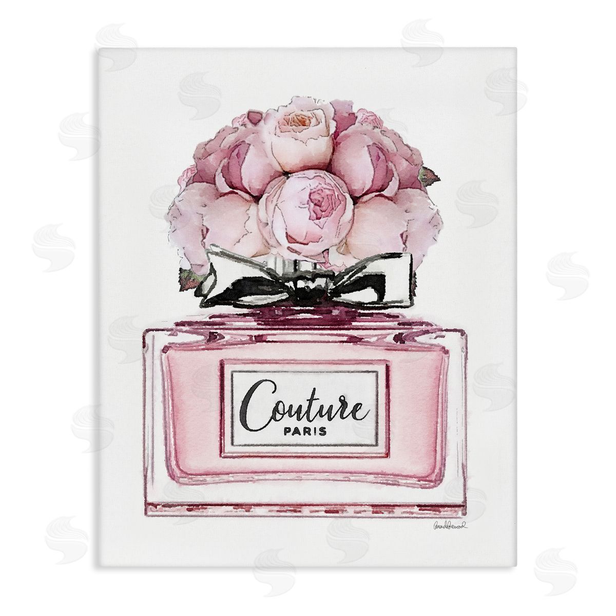 Amanda Greenwood Pink Roses Perfume Canvas Wall Art