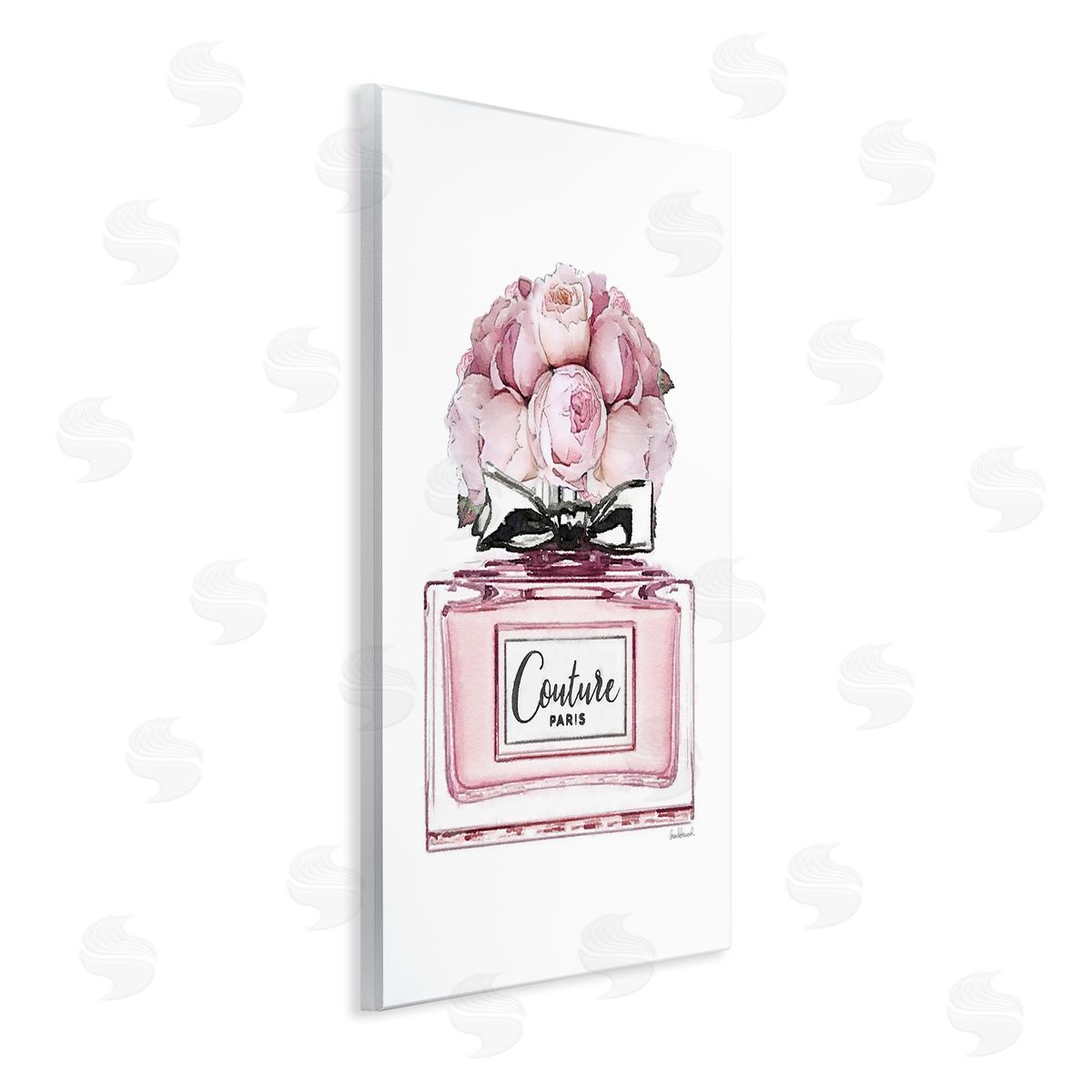 Amanda Greenwood Pink Roses Perfume Wall Plaque Artside_