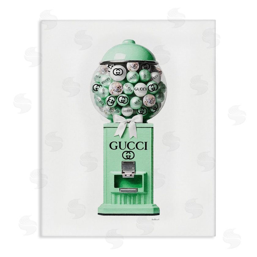 Amanda Greenwood | Green Glam Gumball Machine