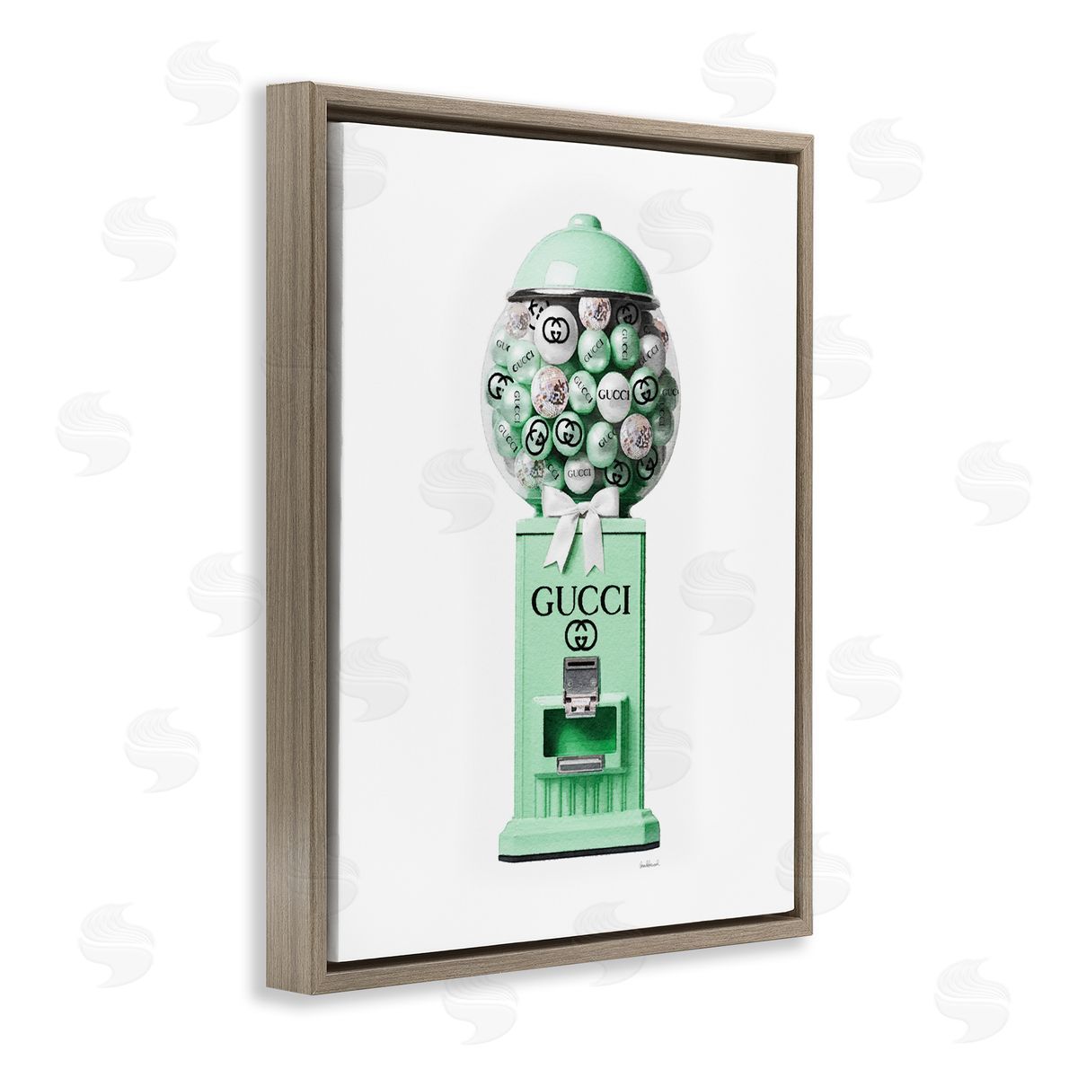 Amanda Greenwood | Green Glam Gumball Machine