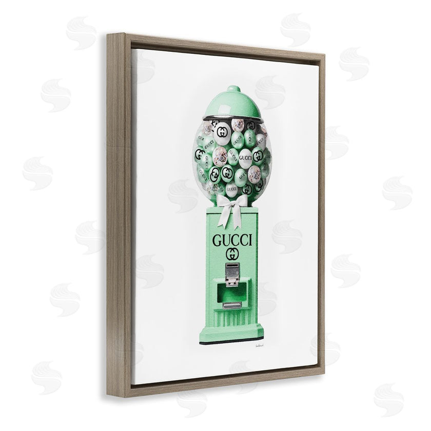 Amanda Greenwood | Green Glam Gumball Machine