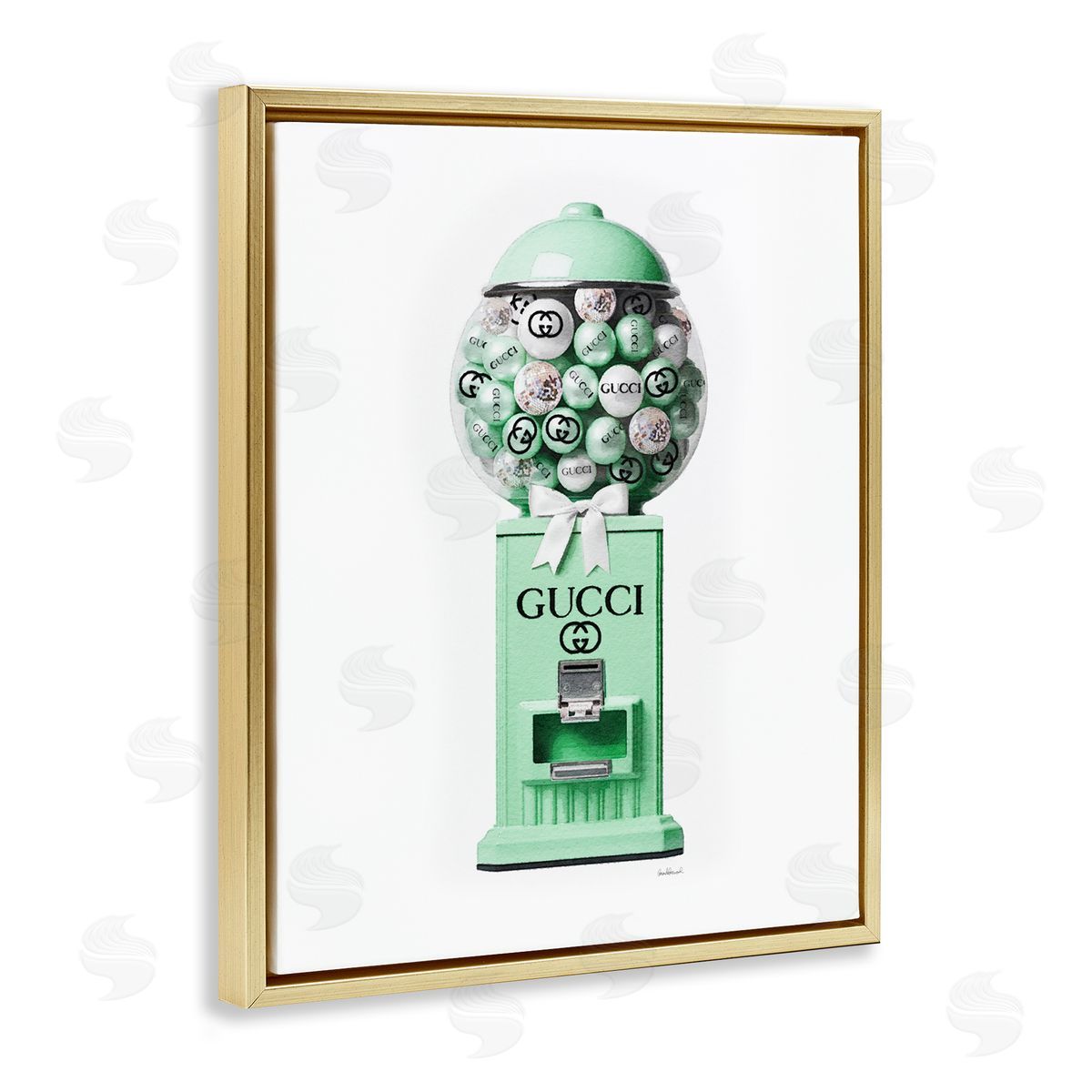 Amanda Greenwood | Green Glam Gumball Machine