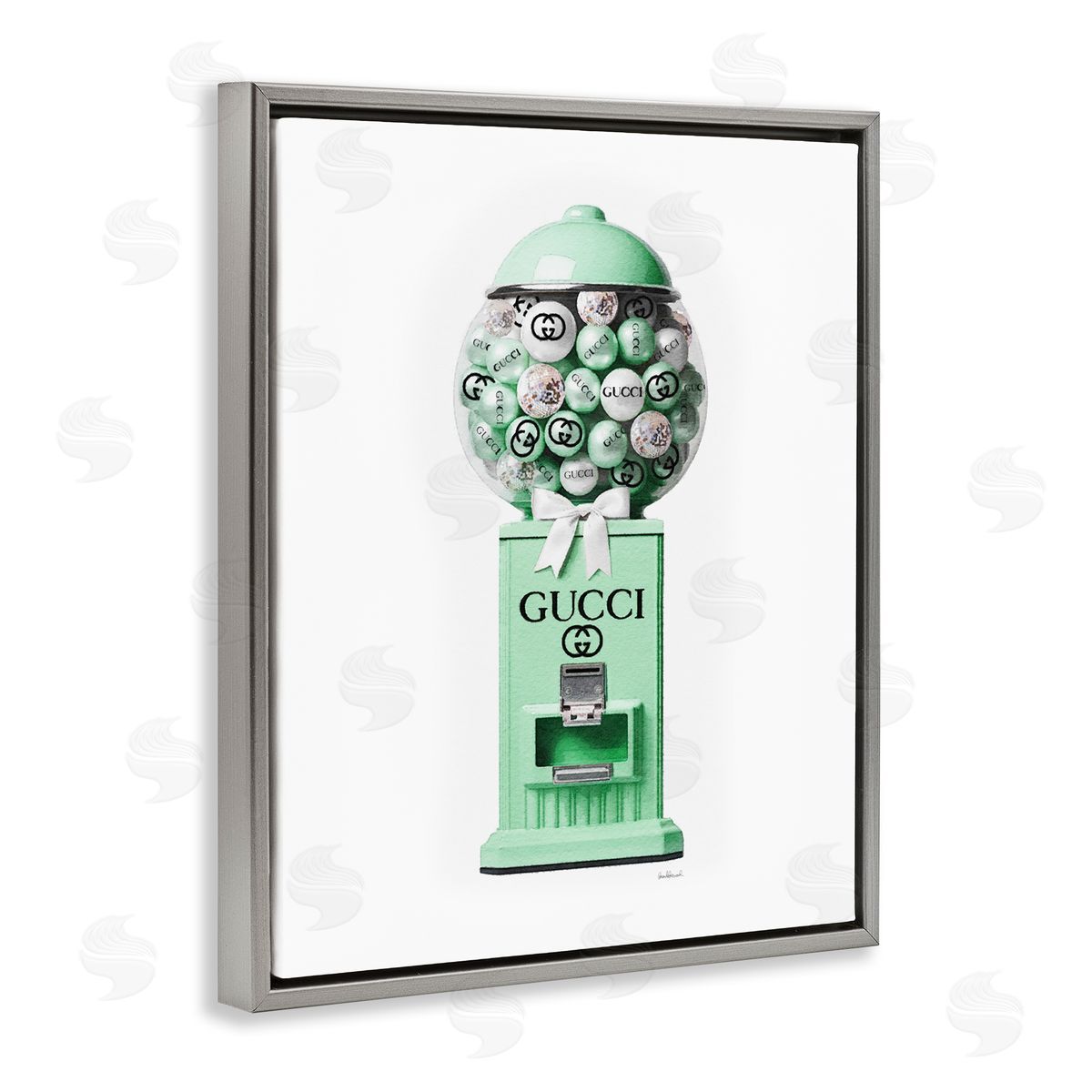Amanda Greenwood | Green Glam Gumball Machine
