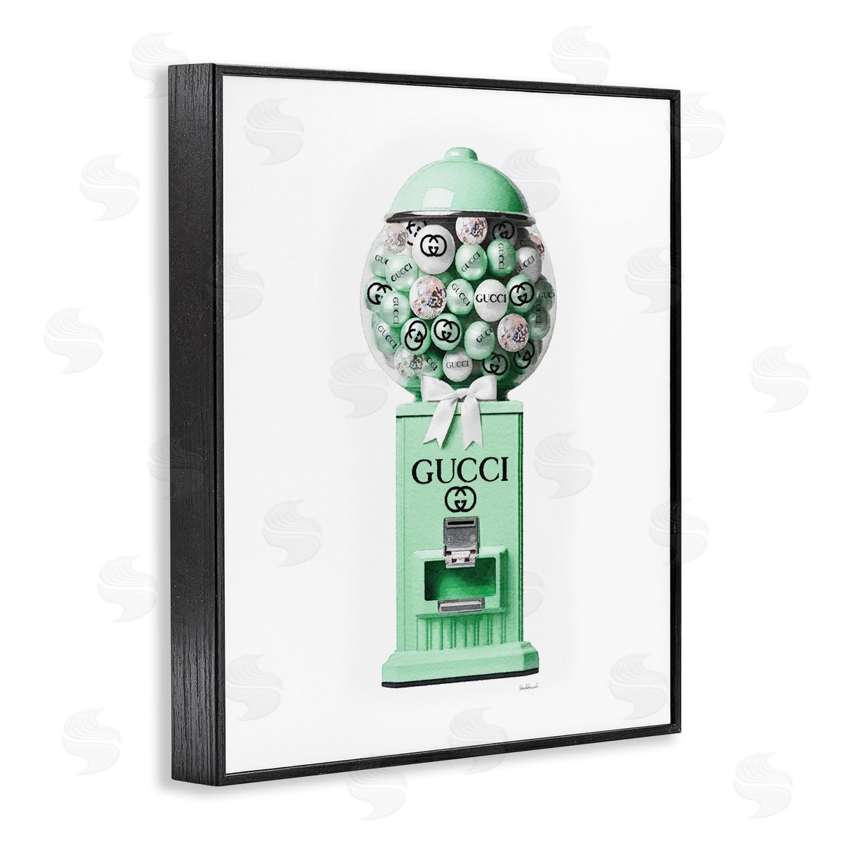 Amanda Greenwood | Green Glam Gumball Machine