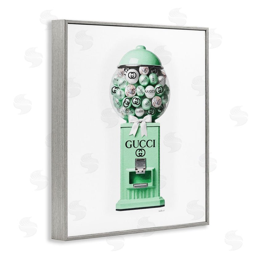 Amanda Greenwood | Green Glam Gumball Machine