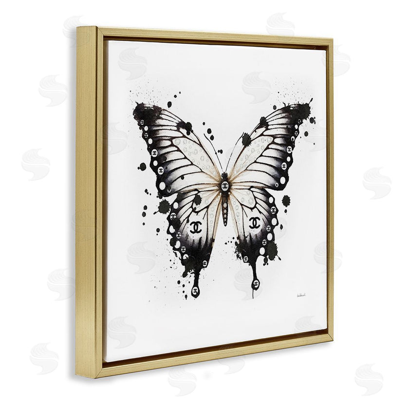 Amanda Greenwood | Modern Black Butterfly