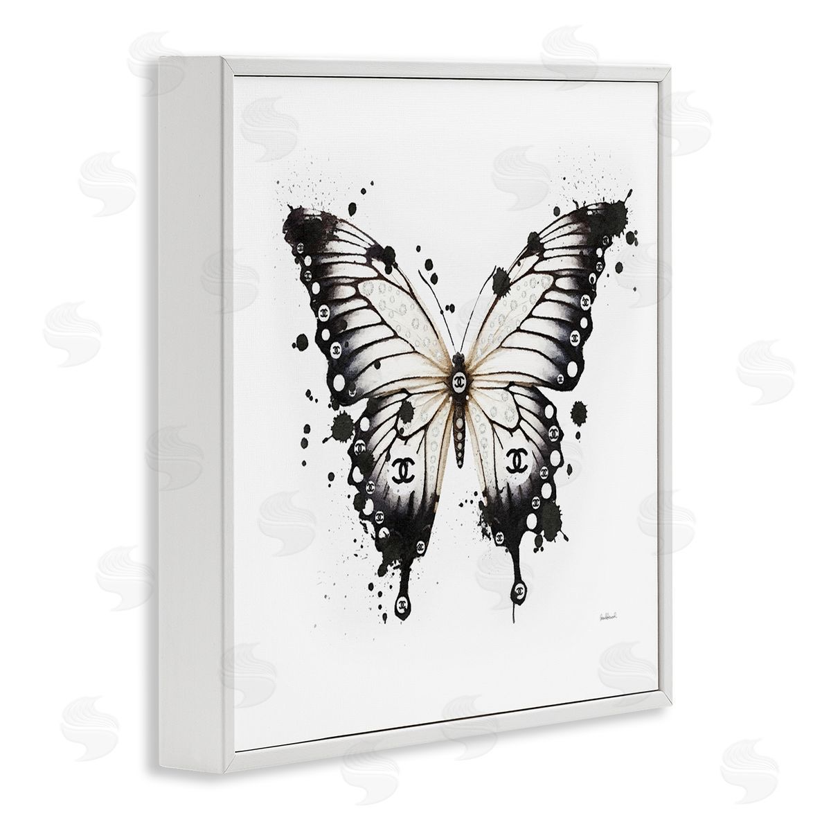 Amanda Greenwood | Modern Black Butterfly