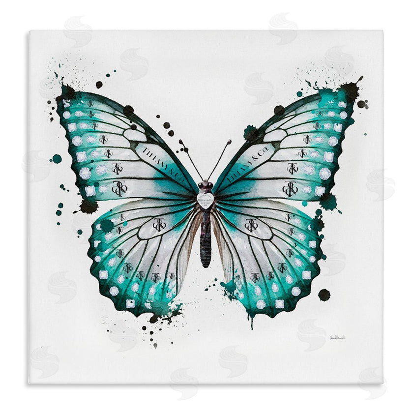 Amanda Greenwood | Blue Glam Butterfly