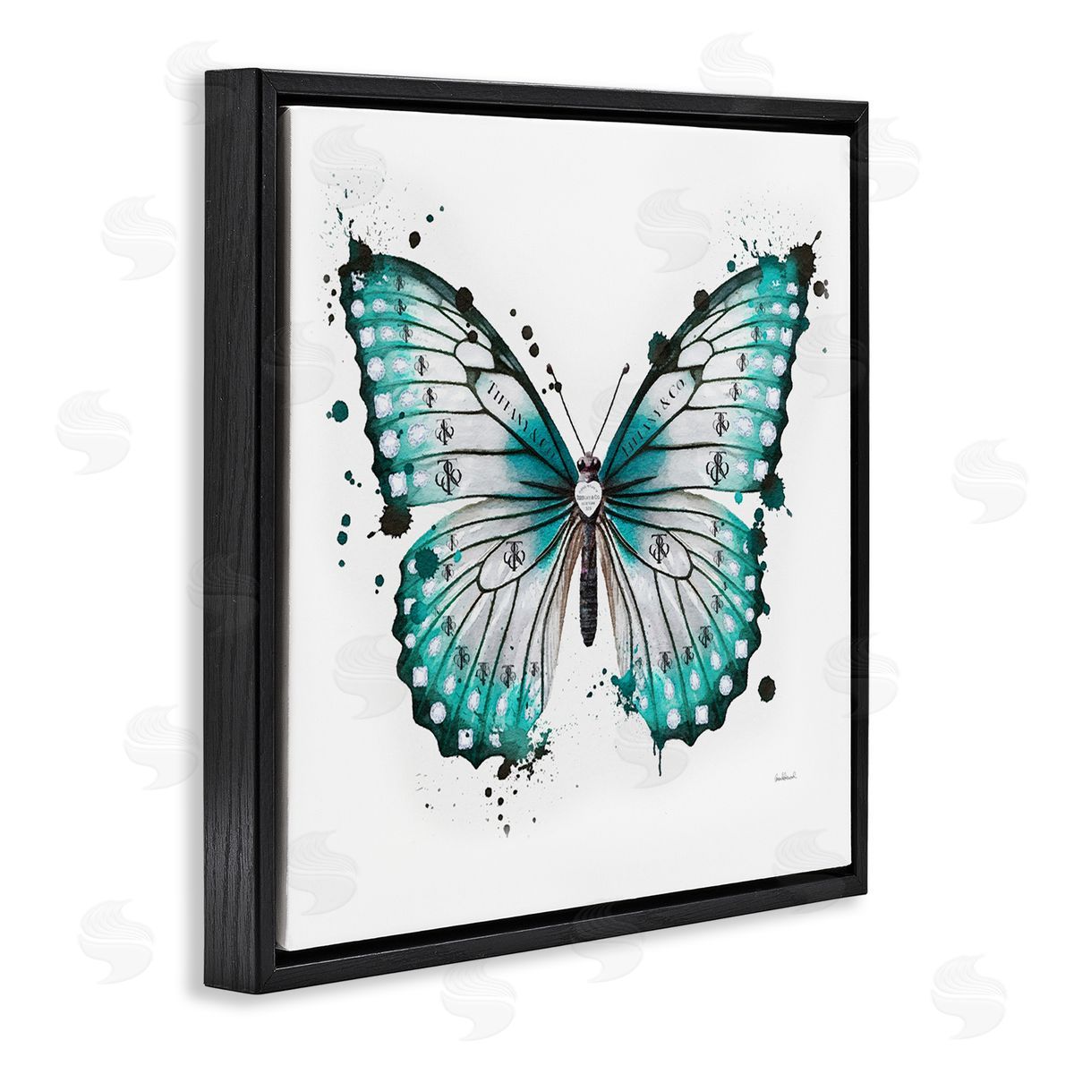 Amanda Greenwood | Blue Glam Butterfly