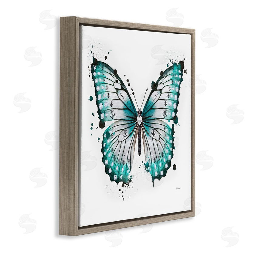 Amanda Greenwood | Blue Glam Butterfly