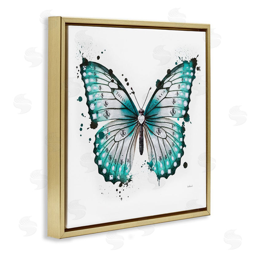 Amanda Greenwood | Blue Glam Butterfly