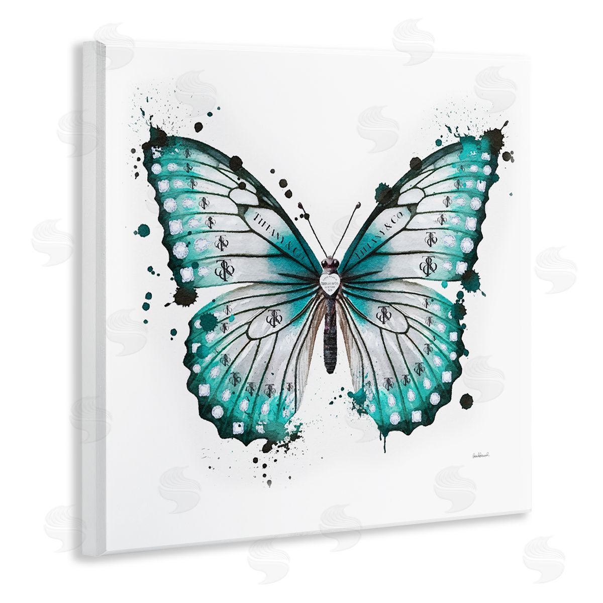 Amanda Greenwood | Blue Glam Butterfly