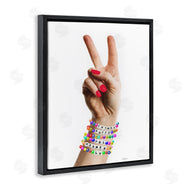 Amanda Greenwood | Glam Bracelets Peace Sign