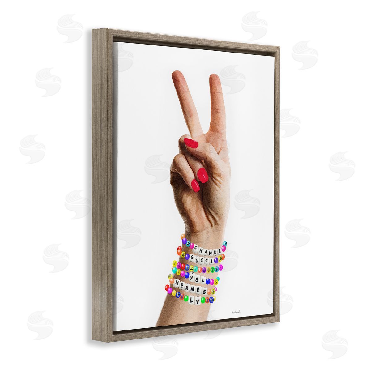 Amanda Greenwood | Glam Bracelets Peace Sign