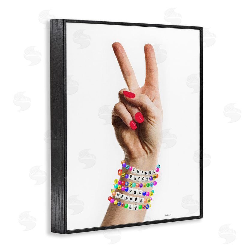 Amanda Greenwood | Glam Bracelets Peace Sign