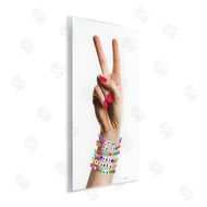 Amanda Greenwood | Glam Bracelets Peace Sign