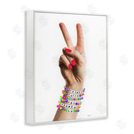 Amanda Greenwood | Glam Bracelets Peace Sign