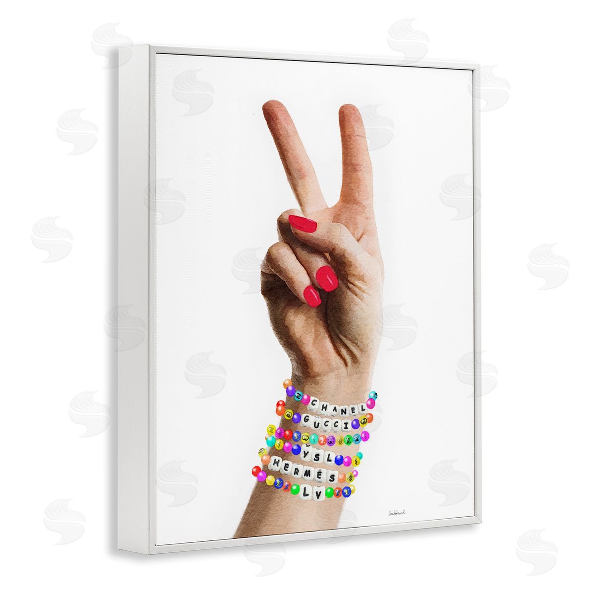 Amanda Greenwood | Glam Bracelets Peace Sign