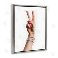 Amanda Greenwood | Peace Sign Hand
