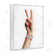 Amanda Greenwood | Peace Sign Hand