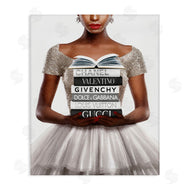 Amanda Greenwood | Trendy Girl with Books