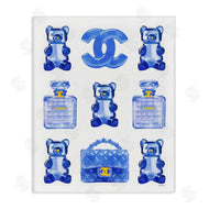 Amanda Greenwood | Blue Glam Gummy Candy