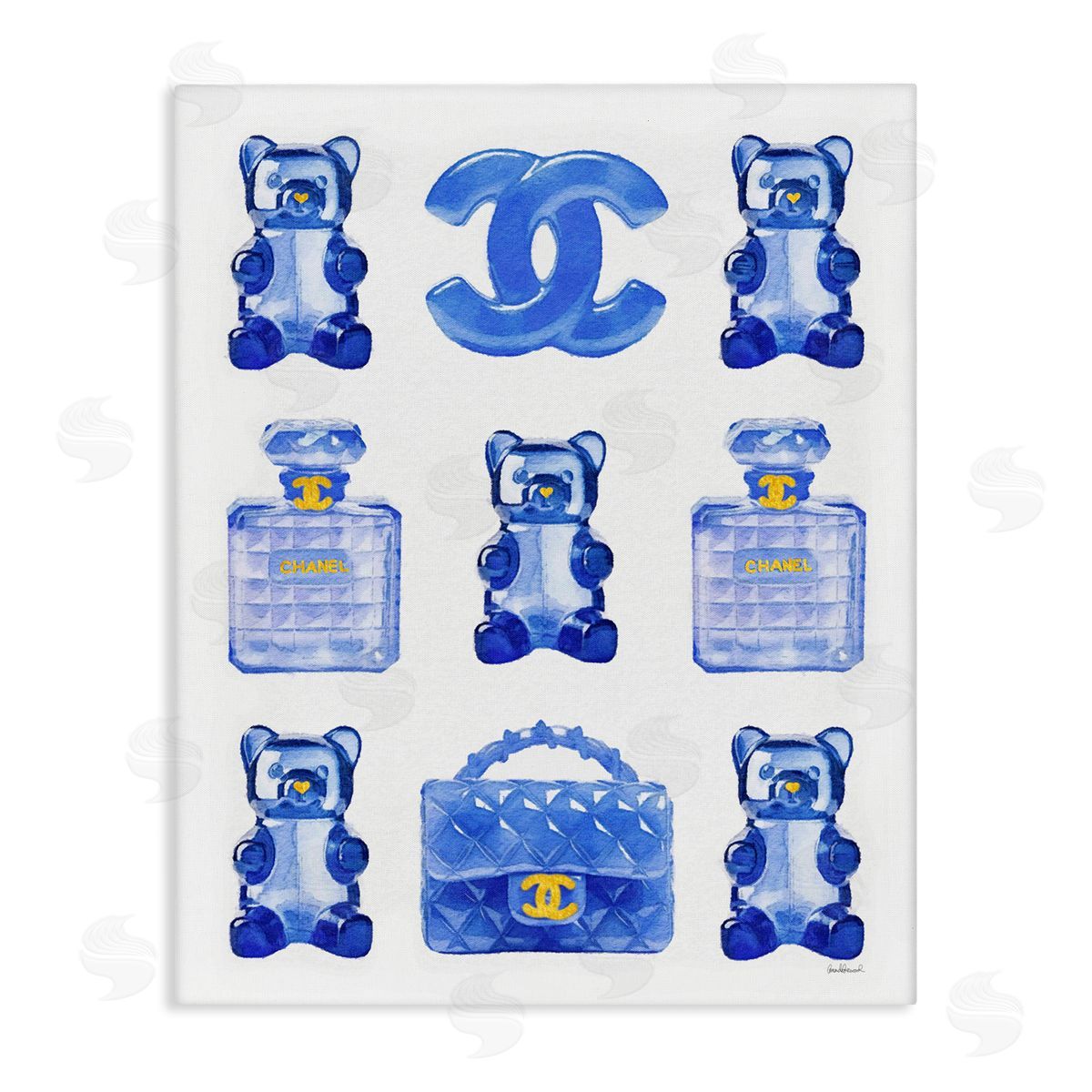 Amanda Greenwood | Blue Glam Gummy Candy