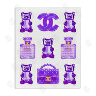 Amanda Greenwood | Purple Glam Gummy Candy