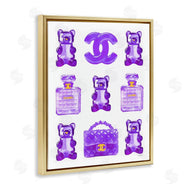 Amanda Greenwood | Purple Glam Gummy Candy
