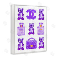 Amanda Greenwood | Purple Glam Gummy Candy