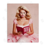 Amanda Greenwood | Girl in Pink Reading