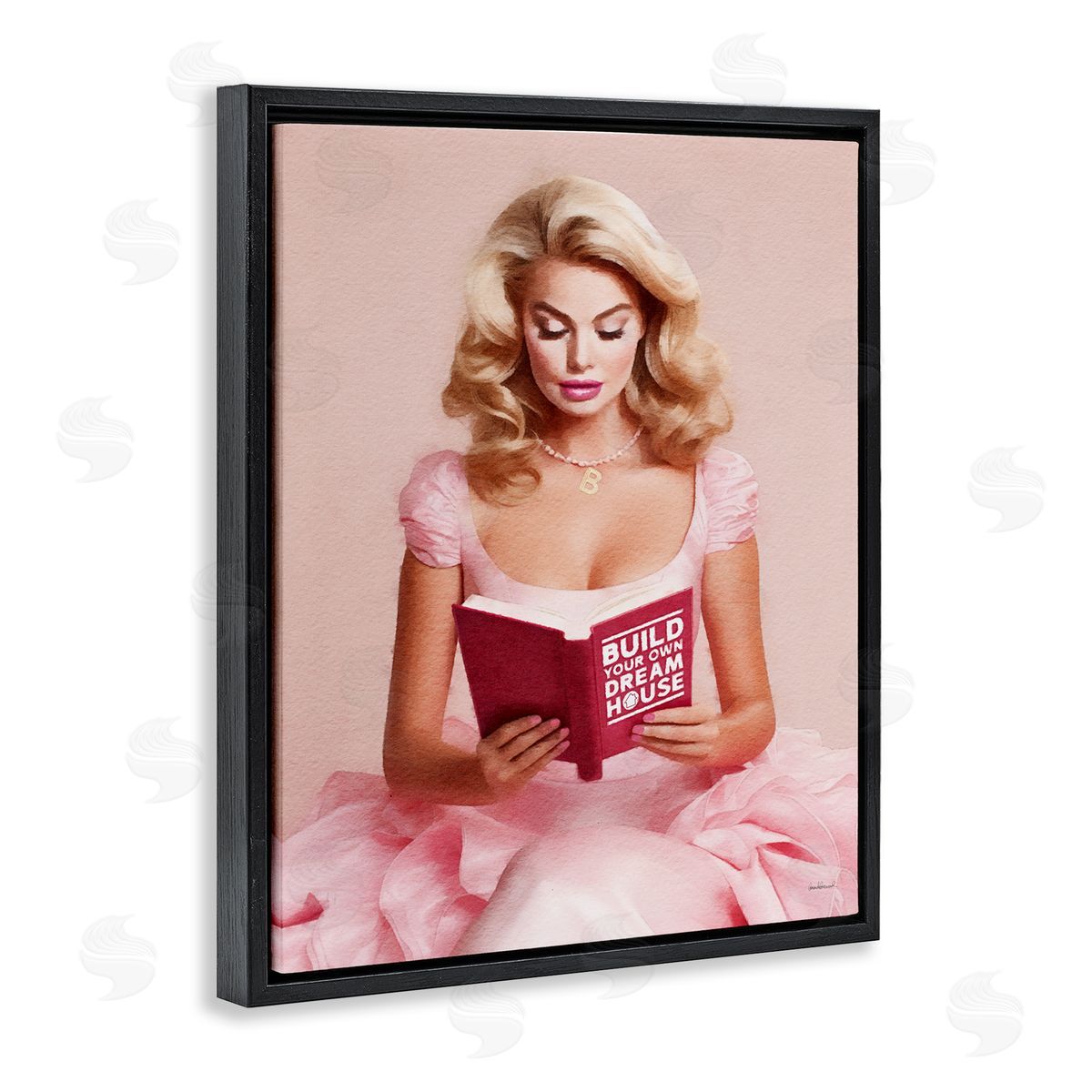 Amanda Greenwood | Girl in Pink Reading