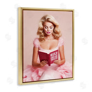 Amanda Greenwood | Girl in Pink Reading