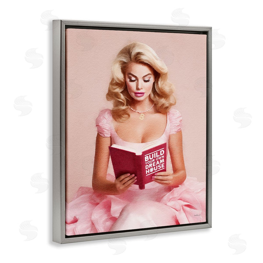 Amanda Greenwood | Girl in Pink Reading