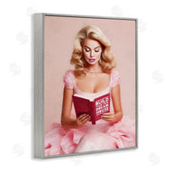 Amanda Greenwood | Girl in Pink Reading