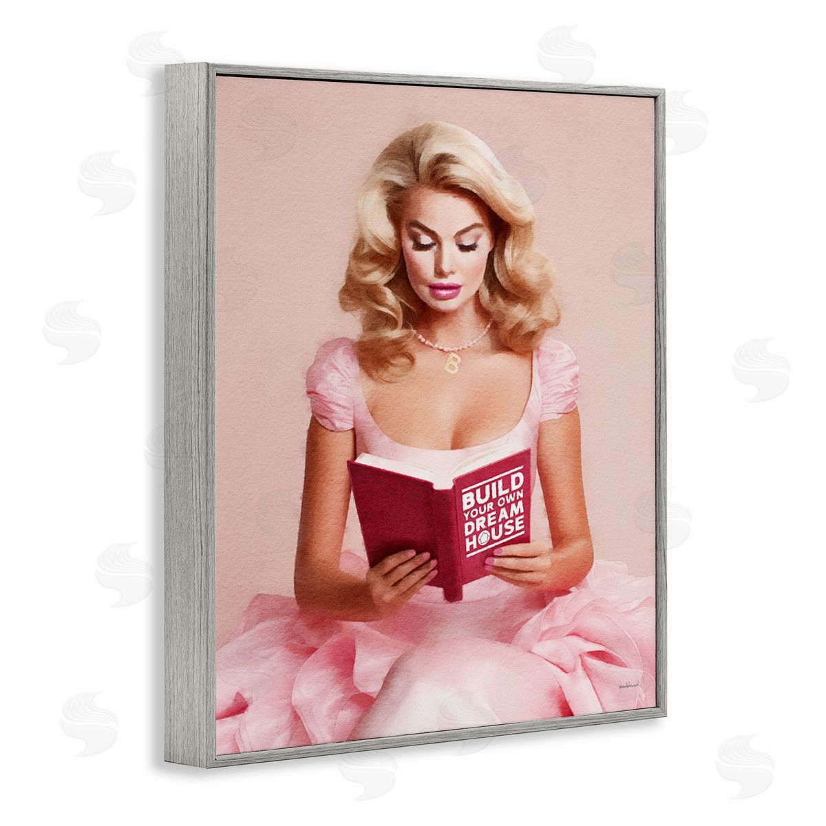 Amanda Greenwood | Girl in Pink Reading