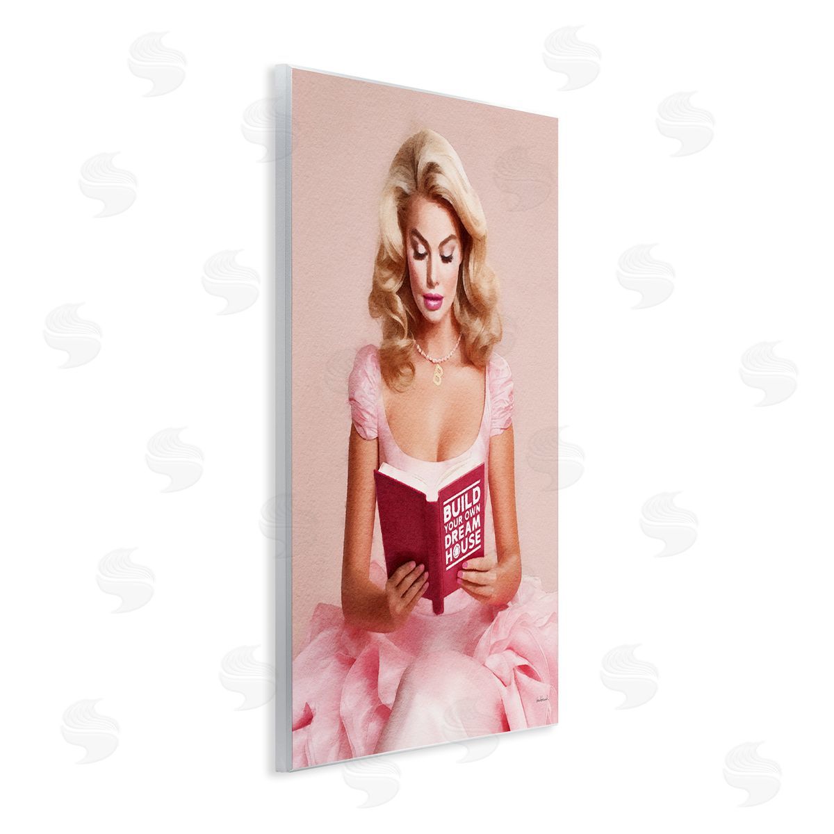 Amanda Greenwood | Girl in Pink Reading