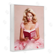 Amanda Greenwood | Girl in Pink Reading