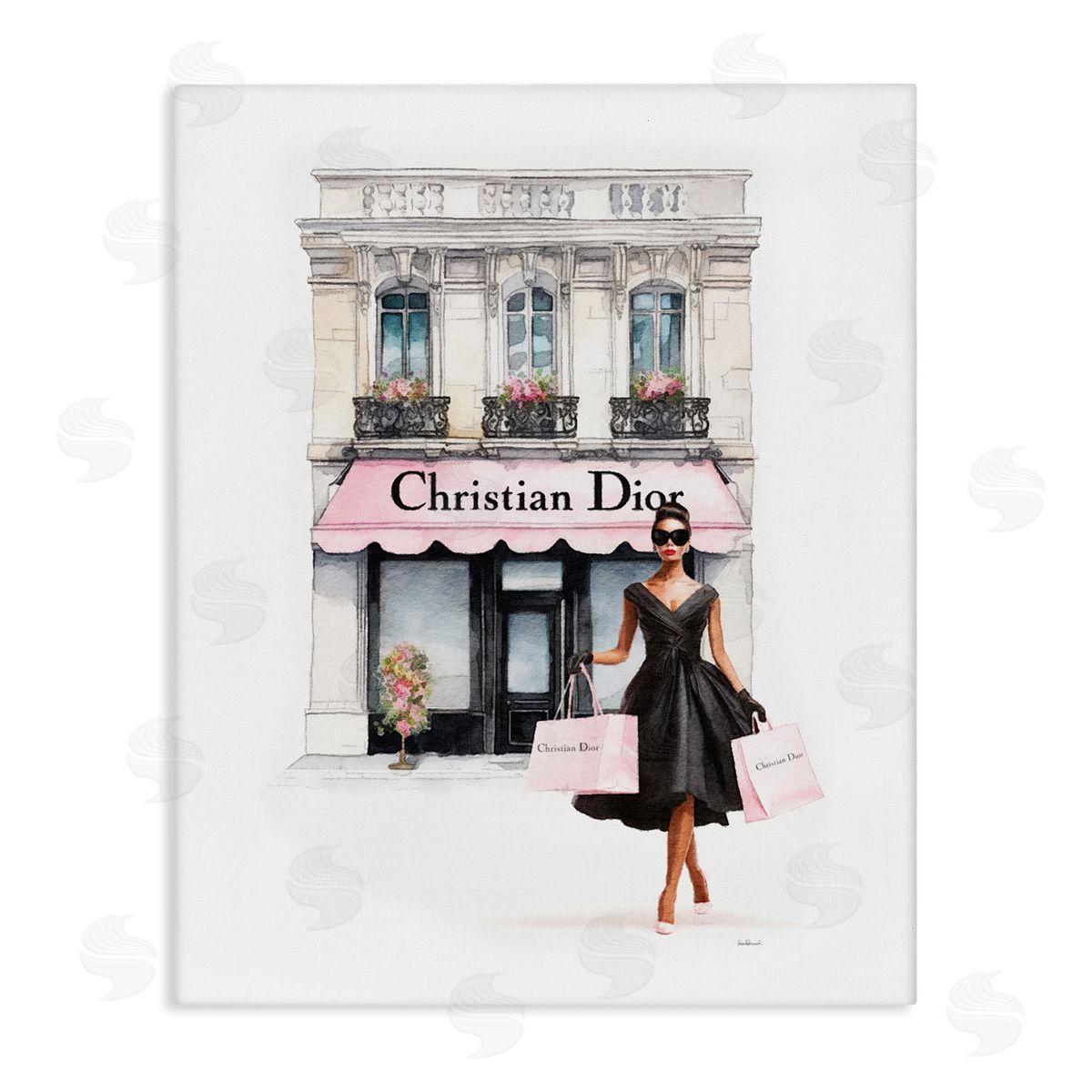 Amanda Greenwood Woman & Fashion Shop Canvas Wall Art