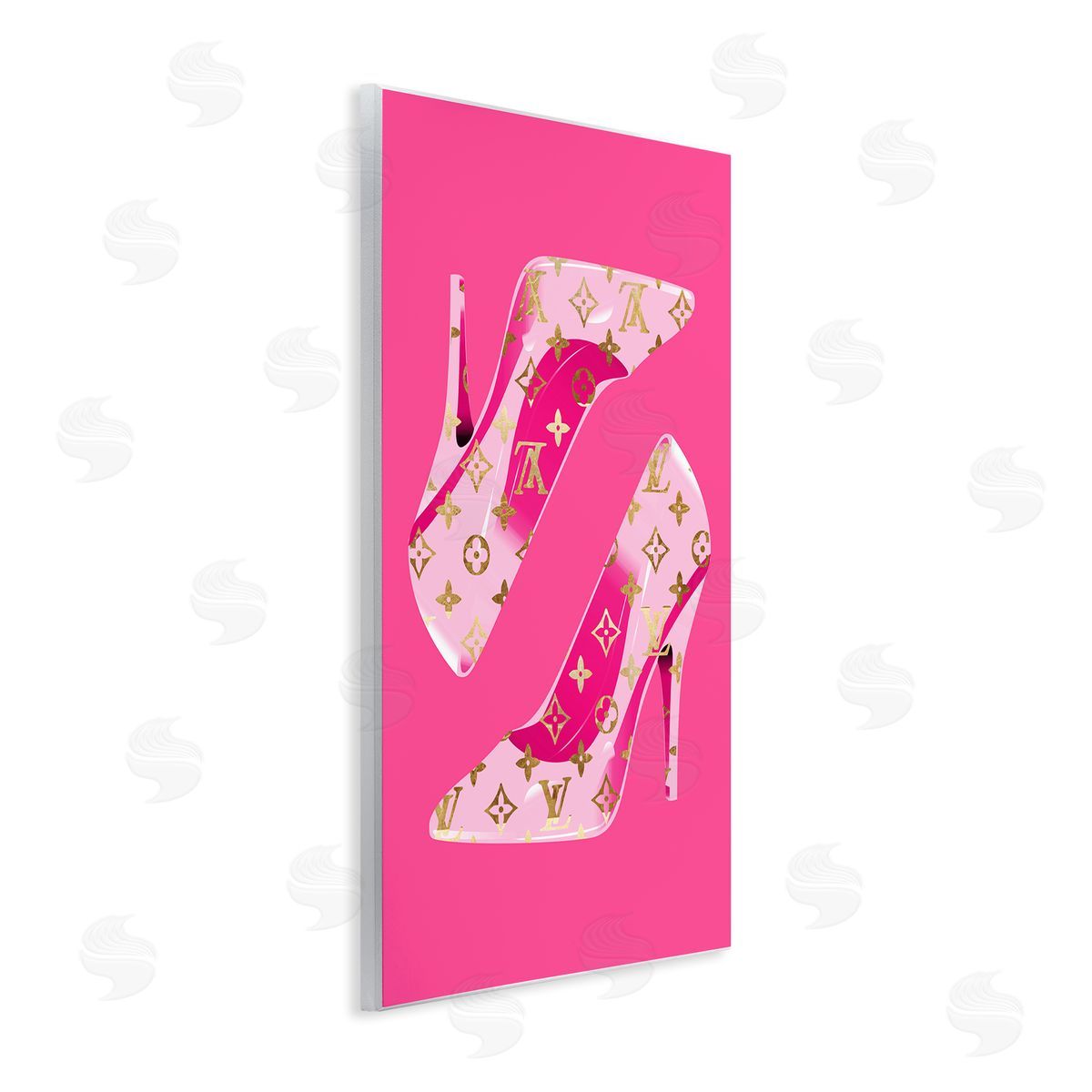 Stupell Studio Pink Fashion Heels Wall Plaque Artside_