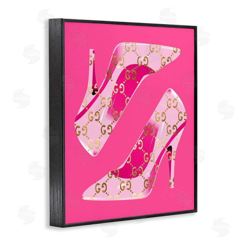 Stupell Studio | Pink Glam Brand Shoes