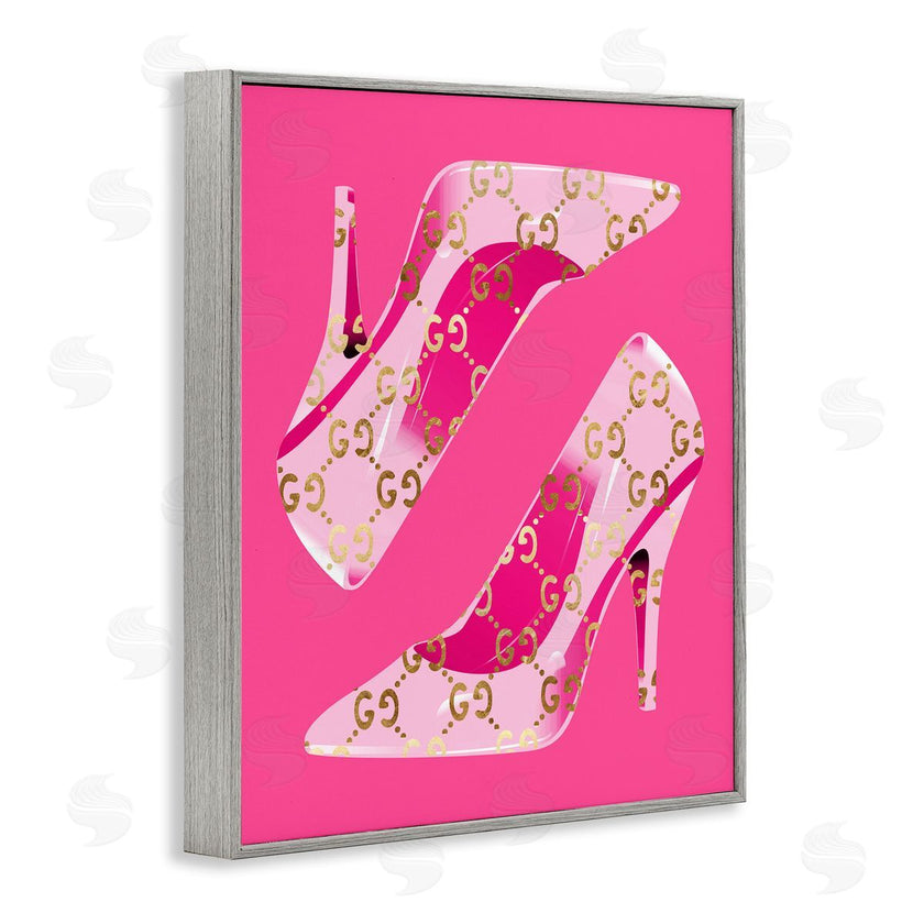 Stupell Studio | Pink Glam Brand Shoes