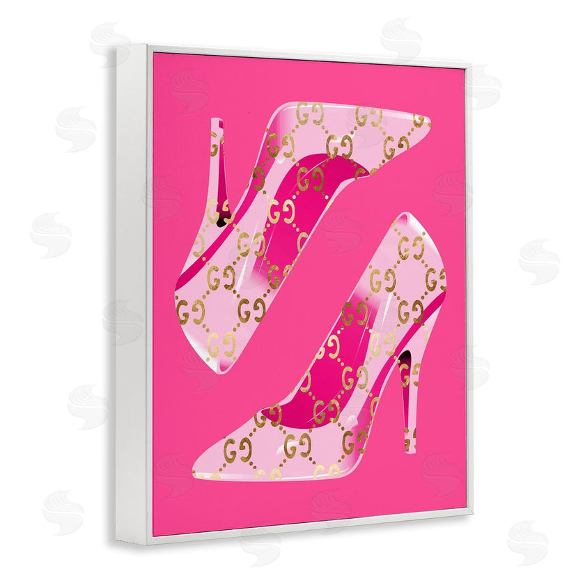 Stupell Studio | Pink Glam Brand Shoes