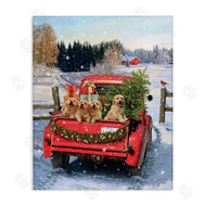 Jason Kirk | Puppies in Holiday Truck