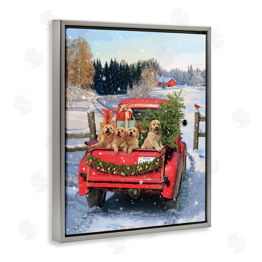 Jason Kirk | Puppies in Holiday Truck