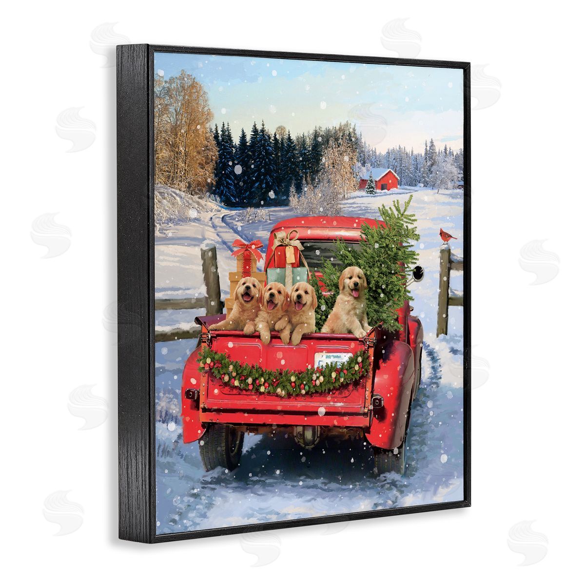 Jason Kirk | Puppies in Holiday Truck