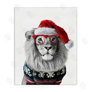 Annalisa Latella | Lion in Christmas Sweater