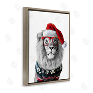 Annalisa Latella | Lion in Christmas Sweater