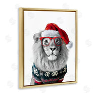 Annalisa Latella | Lion in Christmas Sweater