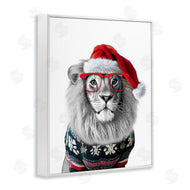 Annalisa Latella | Lion in Christmas Sweater
